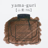 Iroshizuku Yama-Guri Fountain Pen Ink 50 ml bottle by Pilot