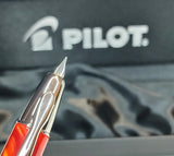 Pilot Vanishing Point Marbled Orange Fountain Pen NEW!
