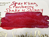 Robert Oster Shake N Shimmy Sparkling Cranberry Fountain Pen Ink  50ml
