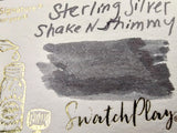 Robert Oster Shake N Shimmy Sterling Silver Fountain Pen Ink  50 ml