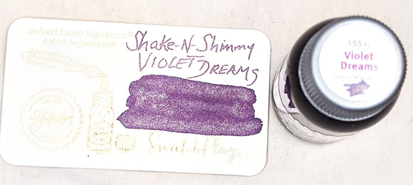 Robert Oster Shake-N-Shimmy Violet Dreams Fountain Pen Ink