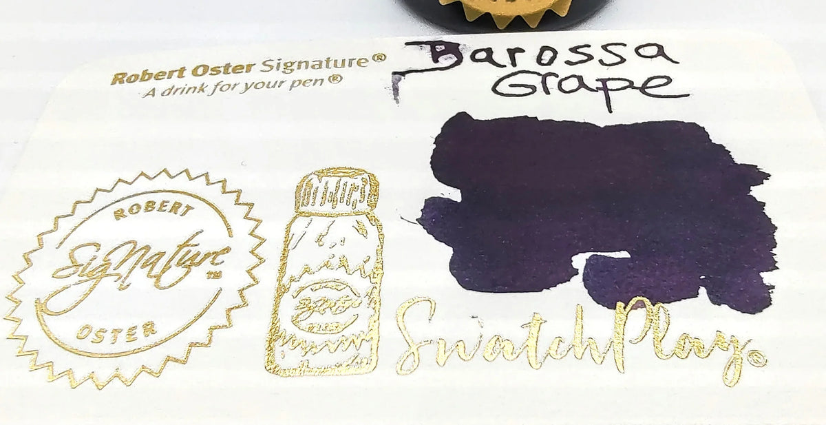 Cc Barossa Ink Robert Oster Barossa Grape Fountain Pen Ink 50ml – Florida Fountain Pen