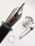 Nahvalur (Narwhal) original Demonstrator clear Fountain Pen