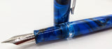 Nahvalur (Narwhal) Marlin Blue Schuylkill Fountain Pen