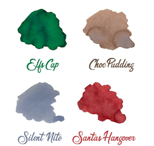 Robert Oster Special Edition Holiday Ink-- Santa's Hangover Fountain Pen Ink