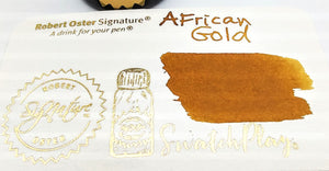 Robert Oster Signature Ink--African Gold 50ml bottle Fountain Pen Ink