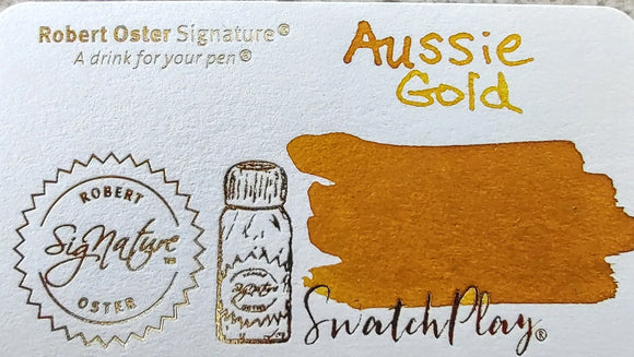Aussie Gold Ink Robert Oster Aussie Gold Fountain Pen Ink 50ml – Florida Fountain Pen