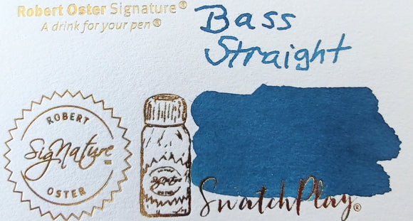 Robert Oster Signature Inks--Bass straight 50ml bottle Fountain Pen Ink