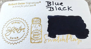Robert Oster Signature Inks--Blue Black 50ml bottle Fountain Pen Ink