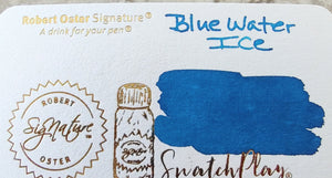 Robert Oster Signature Ink--Blue Water Ice 50ml bottle Fountain Pen Ink