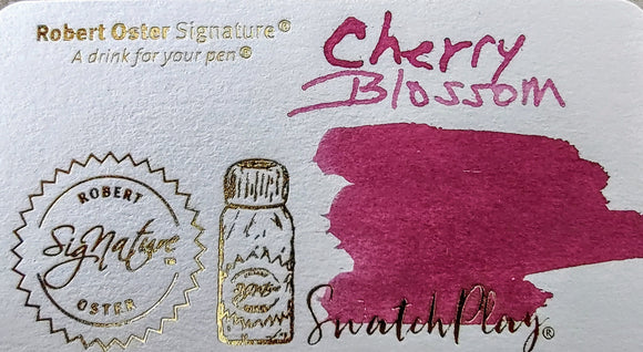 Robert Oster Signature Inks--Cherry Blossom 50ml bottle Fountain Pen Ink
