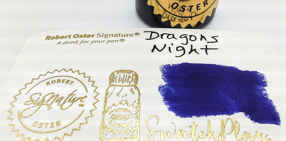 Robert Oster Signature Ink--Dragons Night 50 ml bottle Fountain Pen Ink