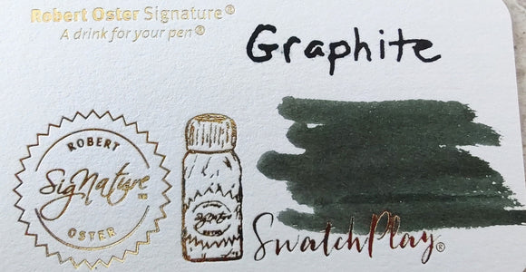 Robert Oster Signature Inks--Graphite 50ml bottle Fountain Pen Ink