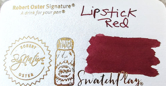 Robert Oster Signature Inks--Lipstick Red 50ml bottle Fountain Pen Ink