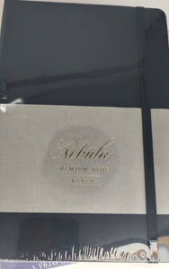 Nebula Notebooks premium ruled in Midnight Navy 90gm fountain pen paper
