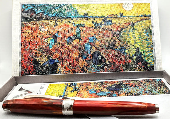 Visconti Van Gogh Red Vineyard Fountain Pen