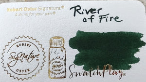Robert Oster Signature Inks--River of Fire 50ml bottle Fountain Pen Ink
