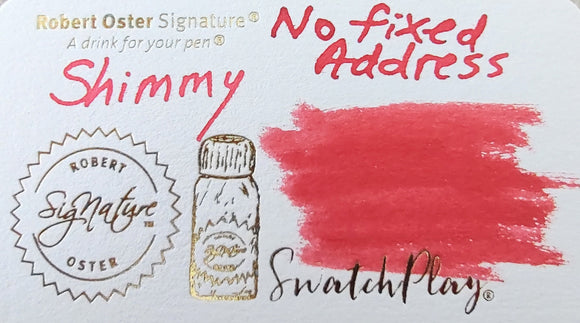 Robert Oster Shake N Shimmy--No Fixed Address 50ml bottle Fountain Pen Ink