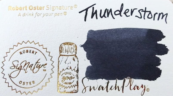 Robert Oster Signature Inks--Thunderstorm 50ml bottle Fountain Pen Ink