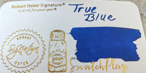 Robert Oster Signature Inks--True Blue 50ml bottle Fountain Pen Ink