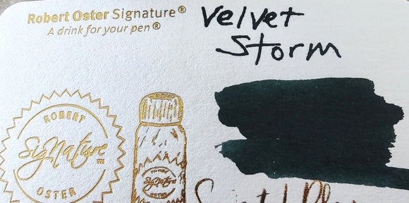 Robert Oster Signature Inks--Velvet Storm 50ml bottle Fountain Pen Ink